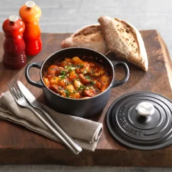 Le Creuset - Signature Braadpan Mat Zwart 20 cm (zwart interieur)
