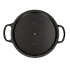 Le Creuset - Signature Braadpan Mat Zwart 26 cm (zwart interieur)