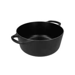 Le Creuset - Signature Braadpan Mat Zwart 26 cm (zwart interieur)