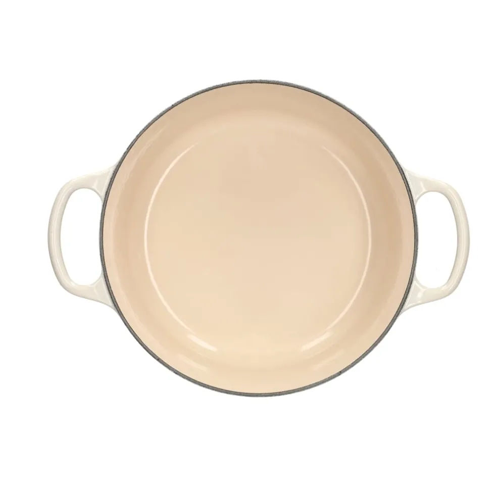 Le Creuset - Signature Braadpan Meringue 24 cm