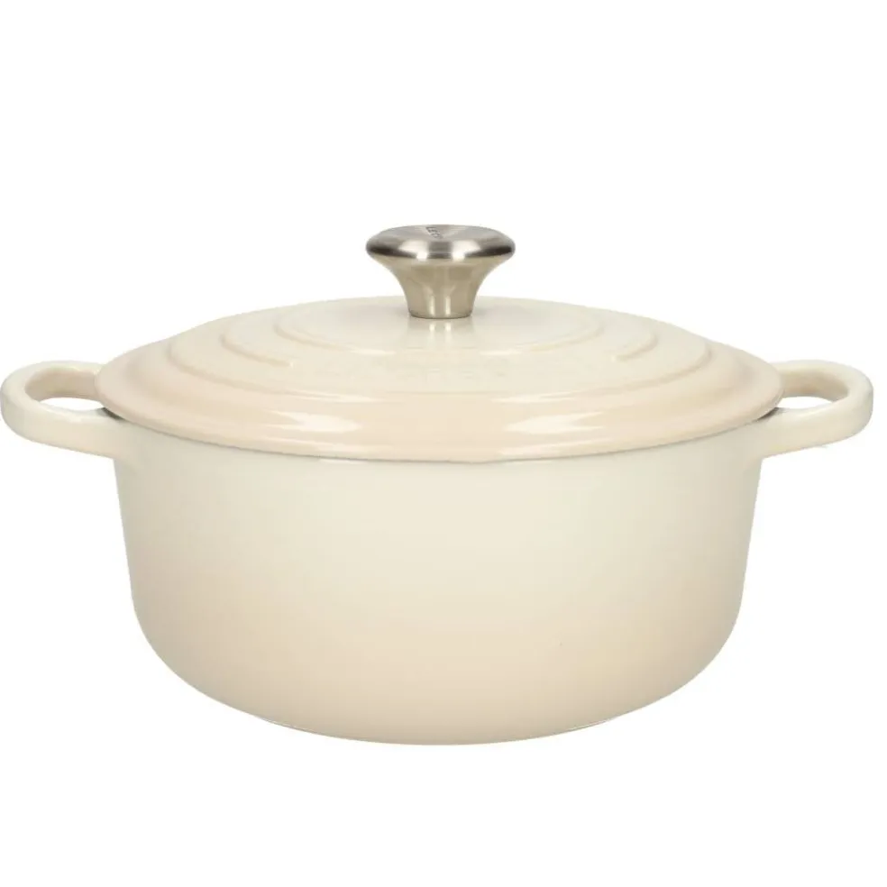 Le Creuset - Signature Braadpan Meringue 24 cm