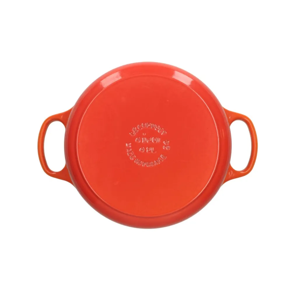 Le Creuset - Signature Braadpan Oranjerood 24 cm