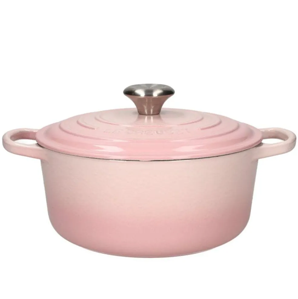 Le Creuset - Signature Braadpan Shell Pink 24 cm