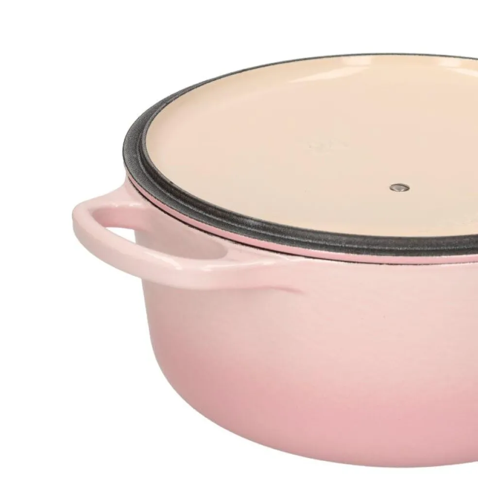 Le Creuset - Signature Braadpan Shell Pink 24 cm