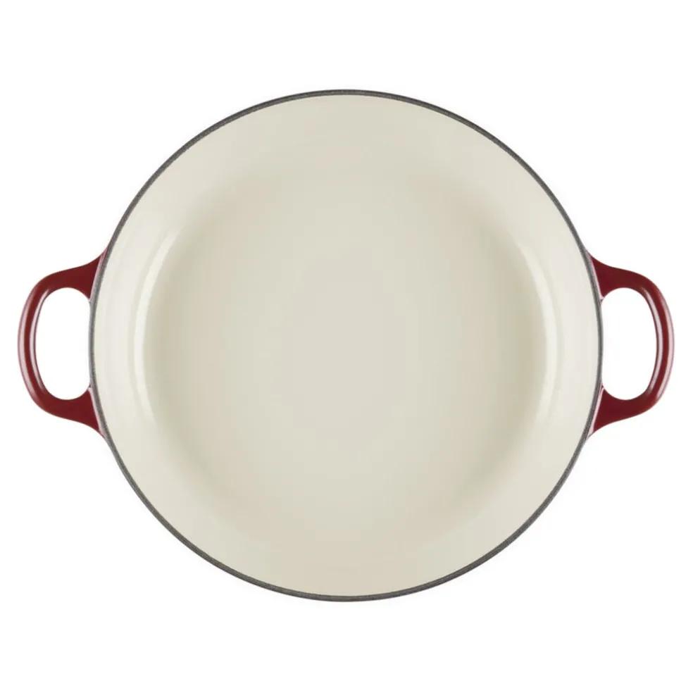 Le Creuset - Signature Campagnard Braadpan Bloesem - Garnet - 26 cm