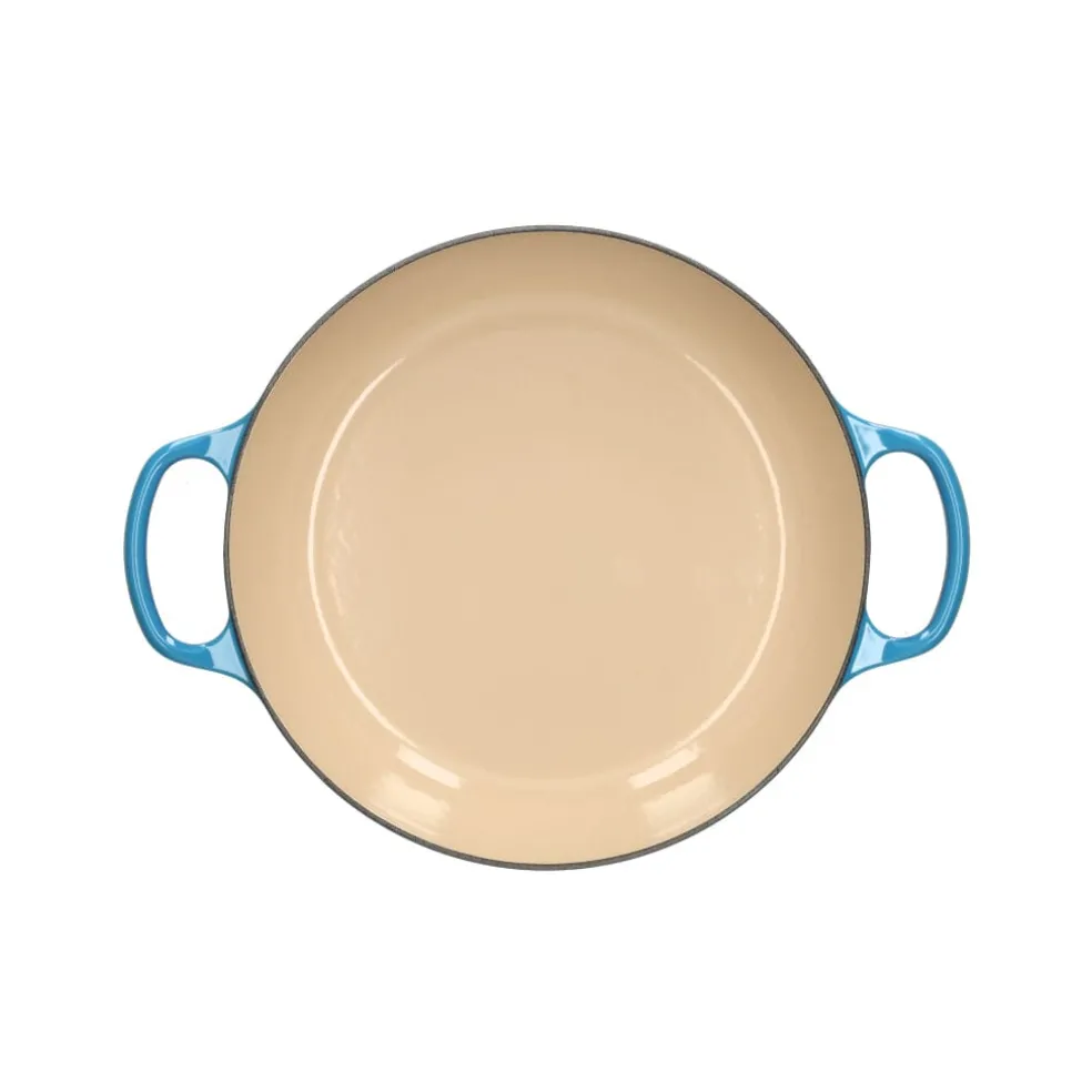 Le Creuset - Signature Campagnard Braadpan Azure 30 cm