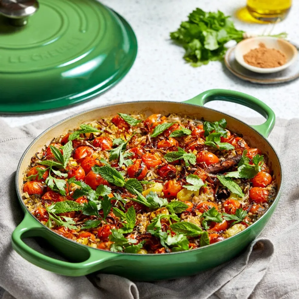 Le Creuset - Signature Campagnard Braadpan Bamboo 30 cm