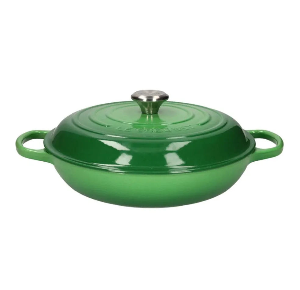 Le Creuset - Signature Campagnard Braadpan Bamboo 30 cm