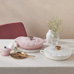 Le Creuset - Signature Campagnard Braadpan Bloesem 26 cm Shell Pink