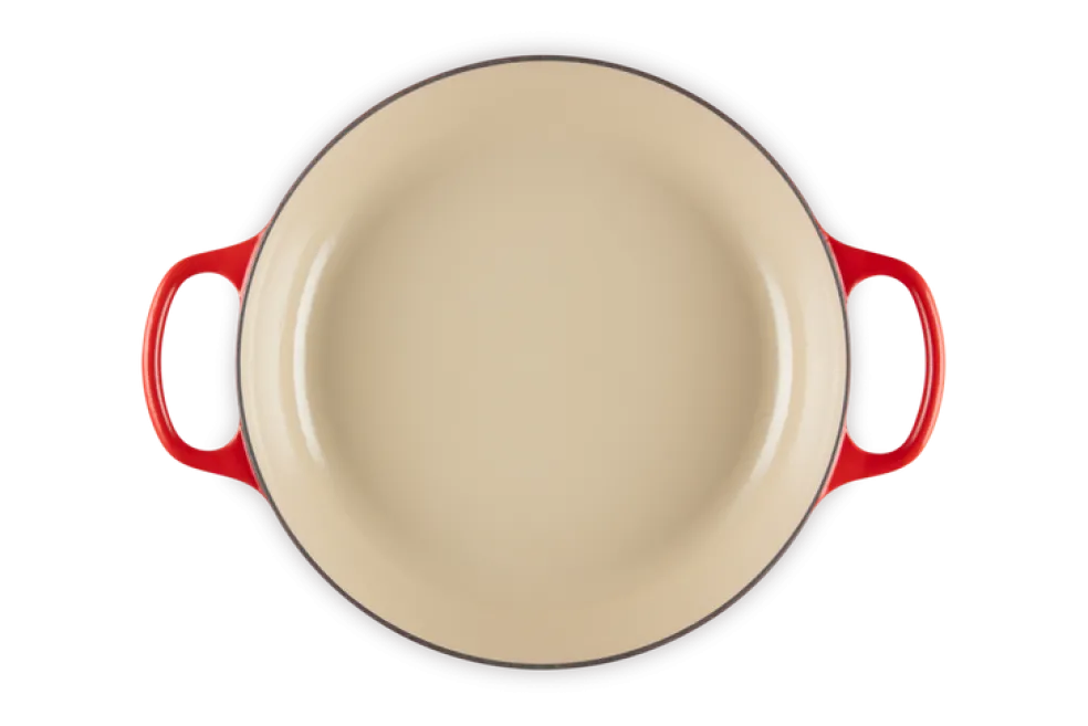 Le Creuset - Signature Campagnard Braadpan Kersenrood 30 cm