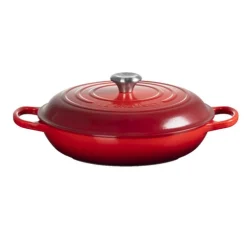 Le Creuset - Signature Campagnard Braadpan Kersenrood 30 cm