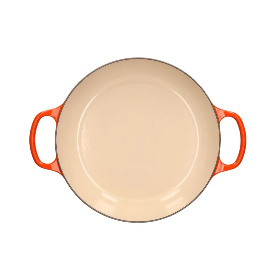 Le Creuset - Signature Campagnard Braadpan Oranjerood 30 cm