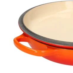 Le Creuset - Signature Campagnard Braadpan Oranjerood 30 cm