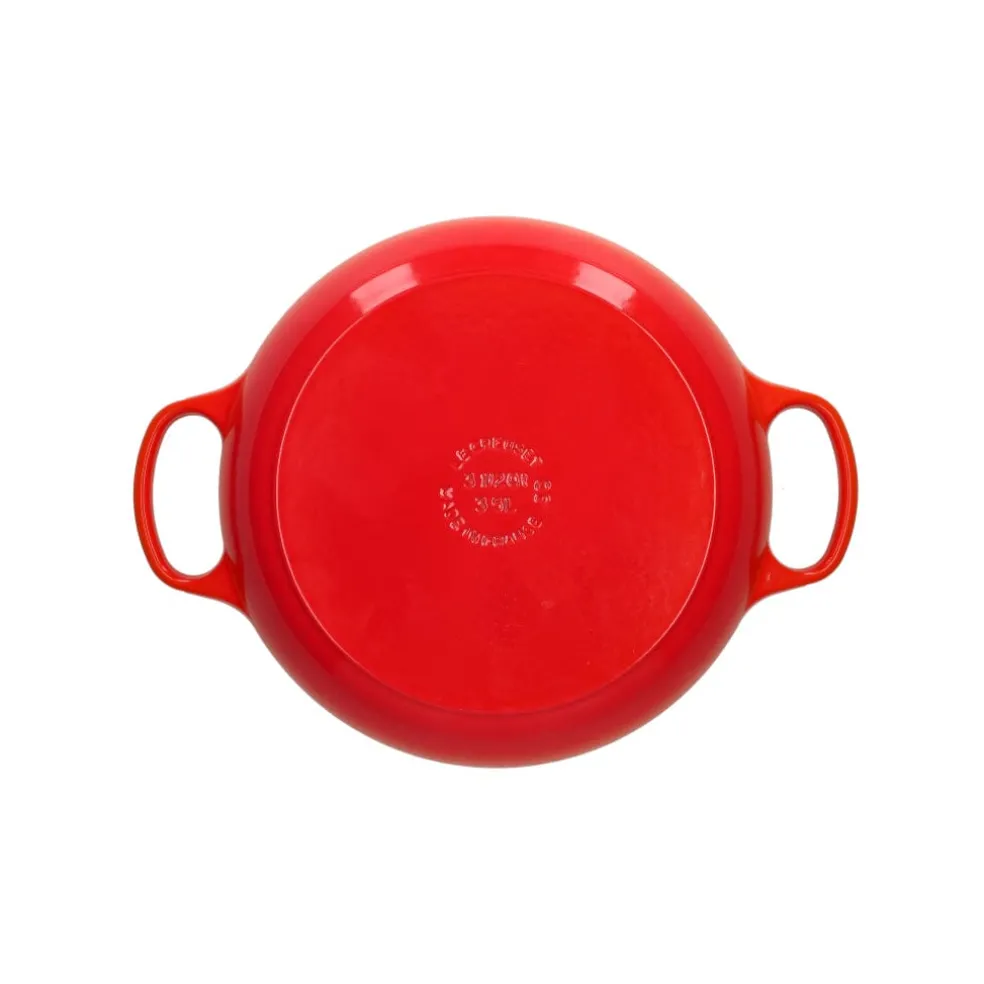 Le Creuset - Signature Campagnard Braadpan Oranjerood 30 cm