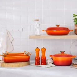 Le Creuset - Signature Campagnard Braadpan Oranjerood 30 cm