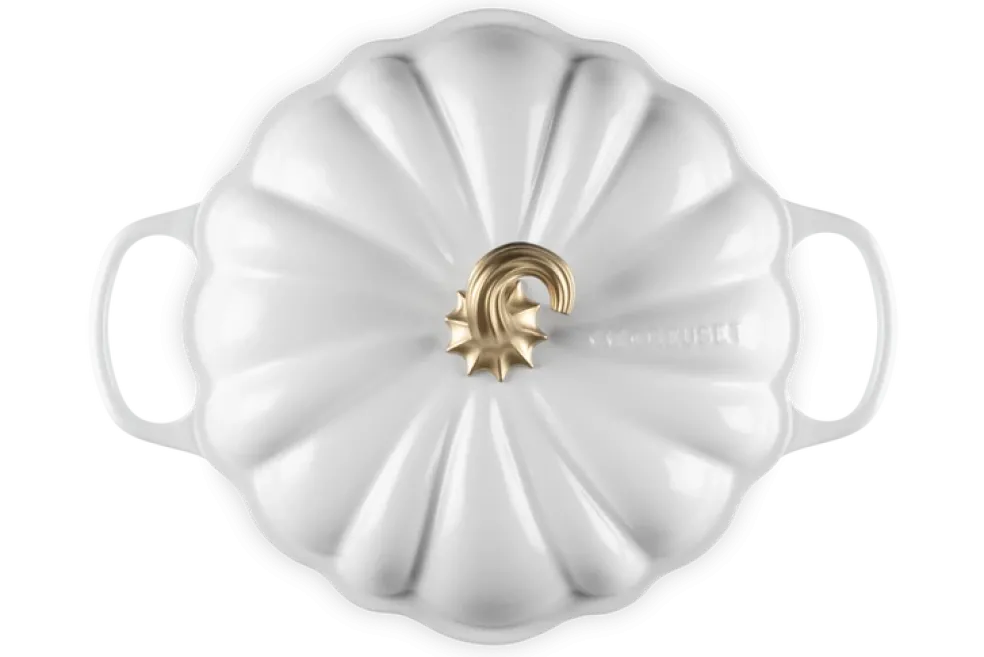 Le Creuset - Signature Pompoen Campagnard Wit 28 cm