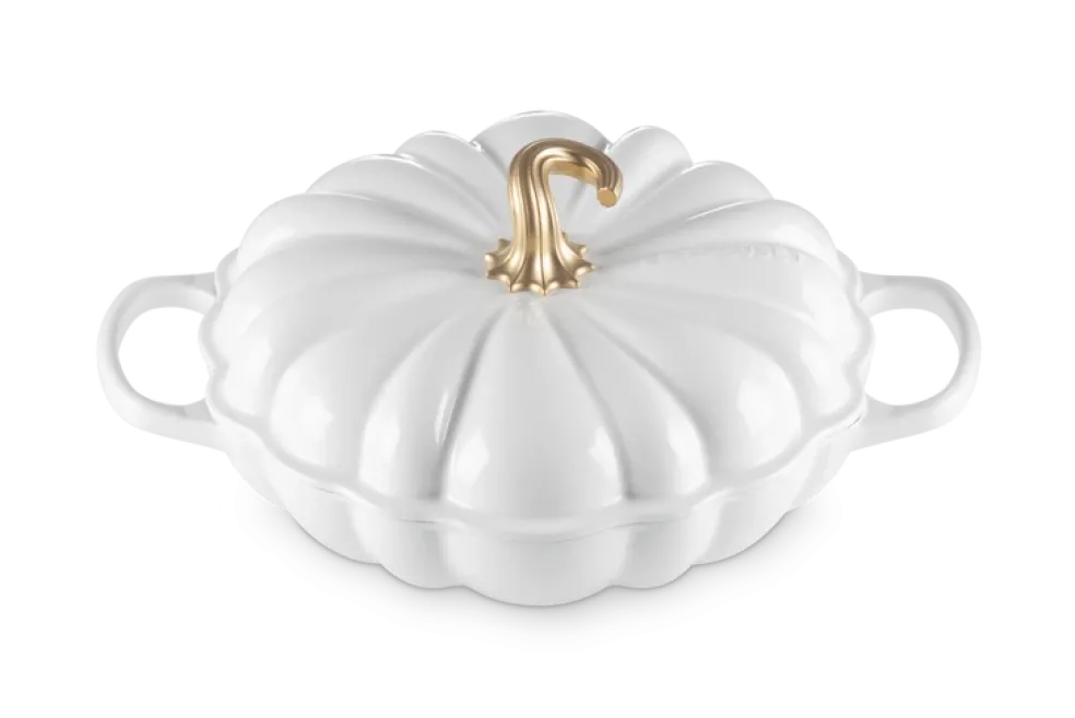 Le Creuset - Signature Pompoen Campagnard Wit 28 cm