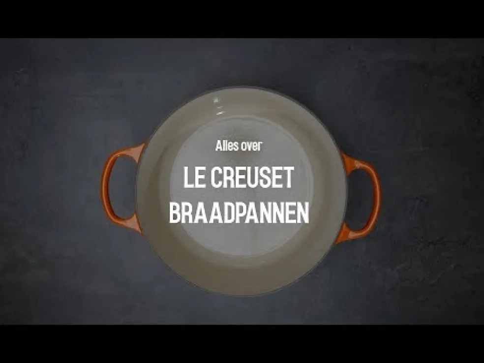 Le Creuset - Signature Pompoen Braadpan Garnet 24 cm