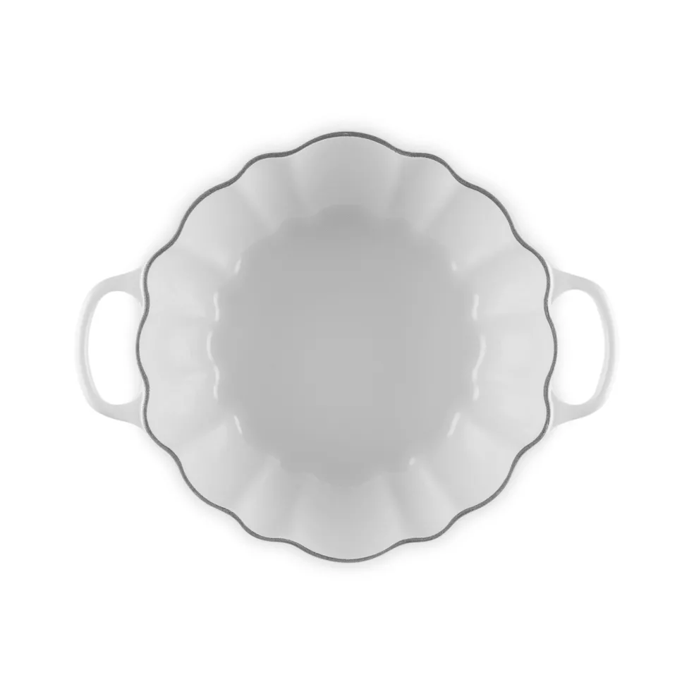 Le Creuset - Signature Pompoen Braadpan Wit 24 cm