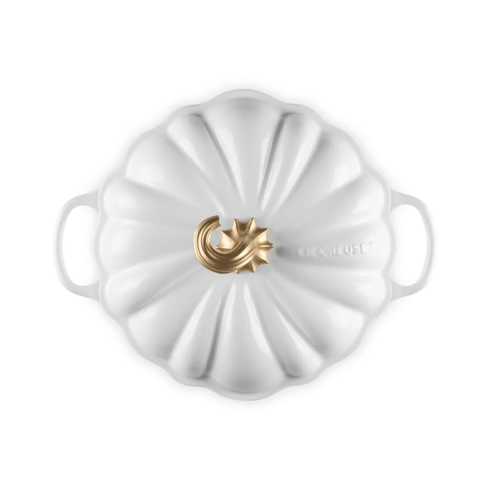 Le Creuset - Signature Pompoen Braadpan Wit 24 cm