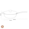 Le Creuset - Signature Sauteerpan 24 cm