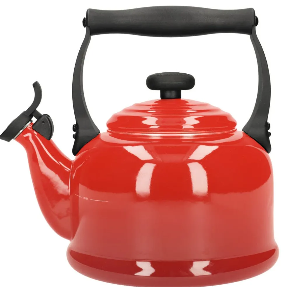 Le Creuset - Tradition Fluitketel Kersenrood 2,1l