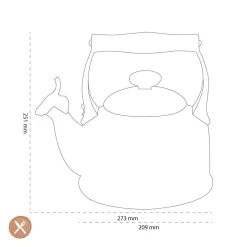 Le Creuset - Tradition Fluitketel Nectar 2,1l