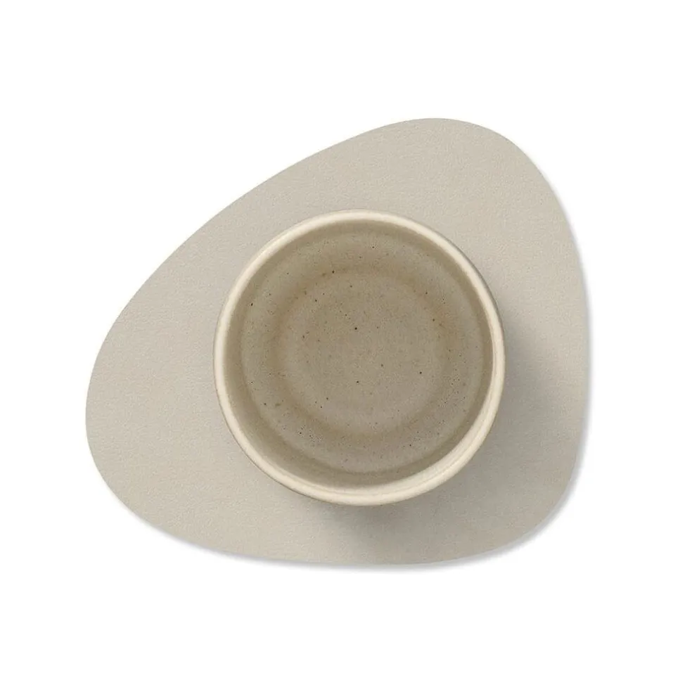 Lind DNA - Onderzetter Curve Nupo Oester Wit