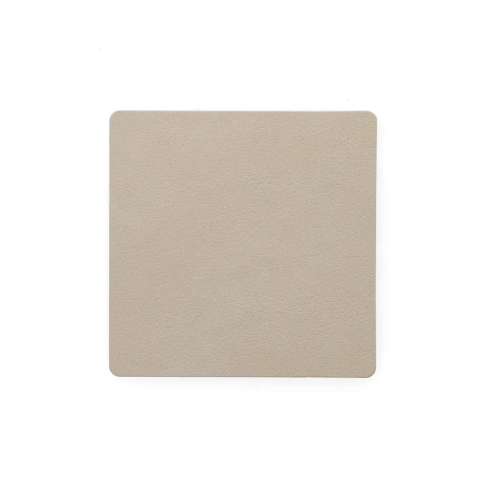 Lind DNA - Onderzetter Vierkant Nupo Oester Wit