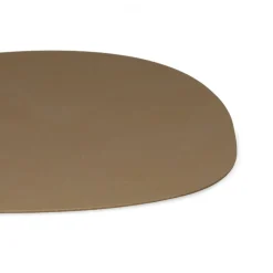 Lind DNA - Placemat Curve L Nupo Klei Bruin