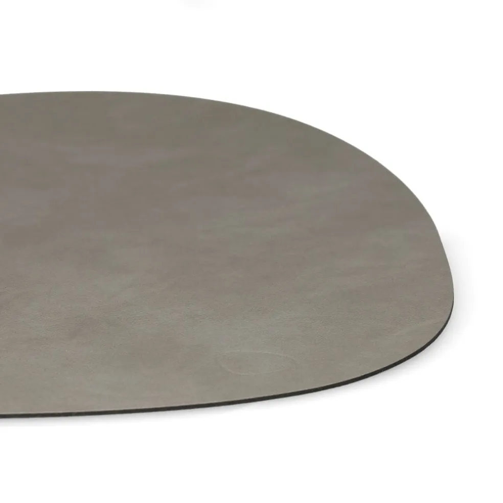 Lind DNA - Placemat Curve L Nupo Lichtgrijs