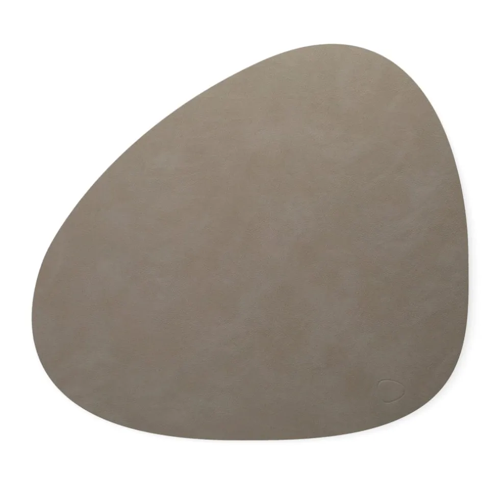 Lind DNA - Placemat Curve L Nupo Lichtgrijs