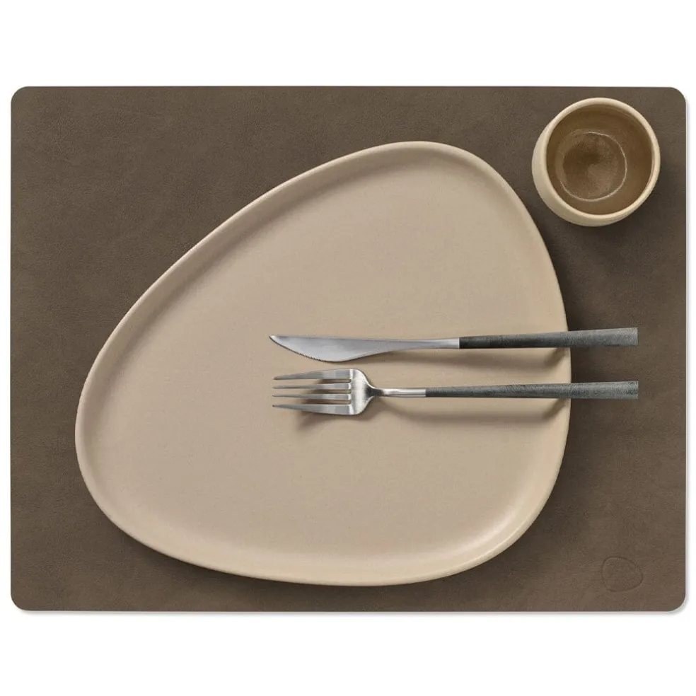 Lind DNA - Placemat Vierkant L Nupo Kaviaar