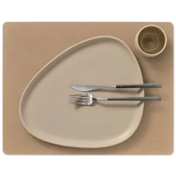 Lind DNA - Placemat Vierkant L Nupo Nougat
