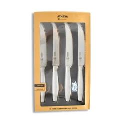 Messermeister - Avanta 4-delige zilvere steak messenset