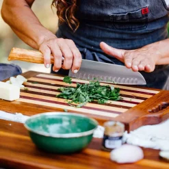 Messermeister - 16,5 cm Oliva Luxe santoku met kuiltjes