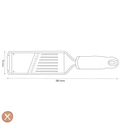 Microplane - Gourmet Julienne Snijder - Zwart