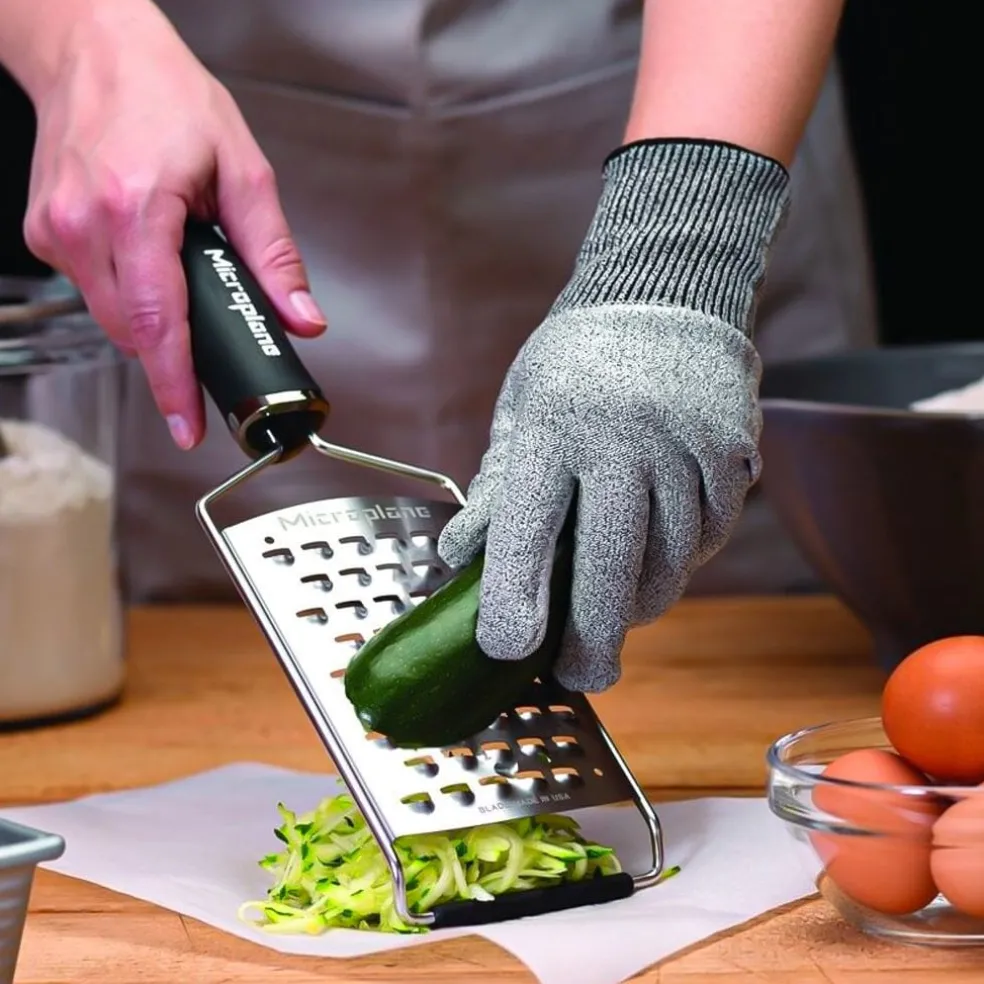 Microplane - Gourmet Rasp extra grof/extra breed - Zwart