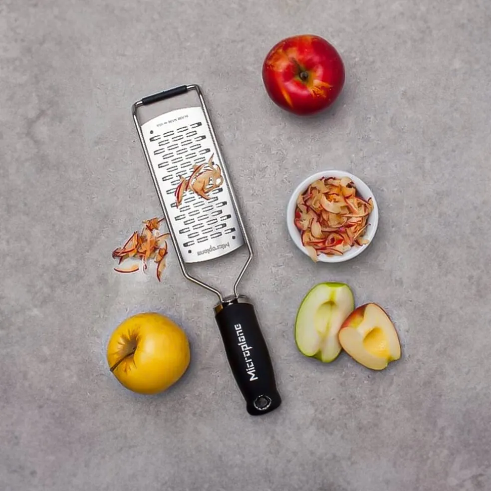 Microplane - Gourmet Rasp Extra Grof - Zwart