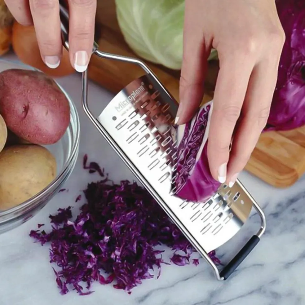 Microplane - Gourmet Rasp Medium Ribbon - Zwart
