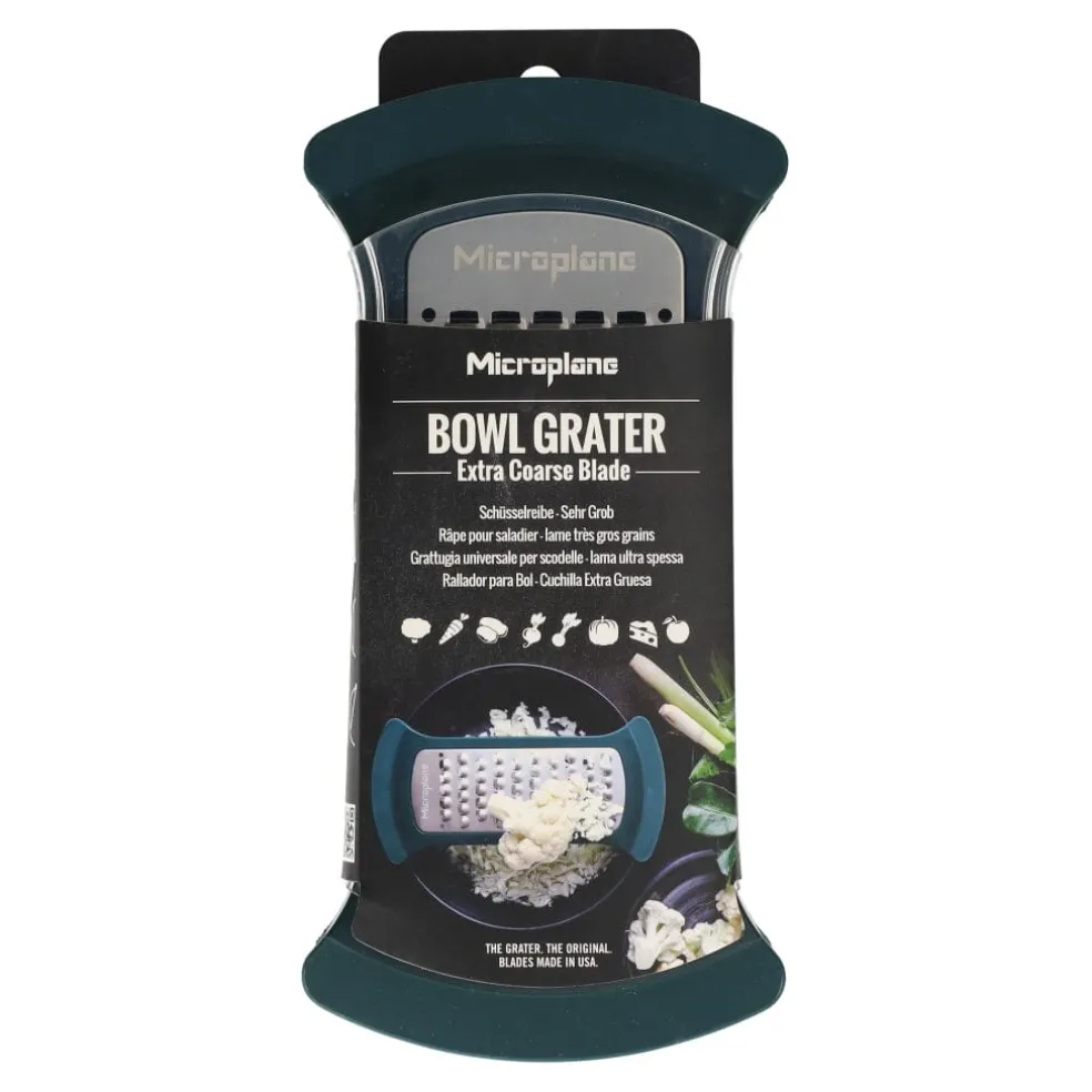 Microplane - Kom Rasp "Bowl Grater" - Groen