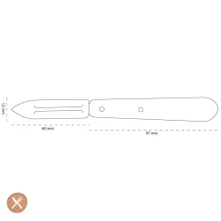 Opinel - Dunschiller N°115 Roze