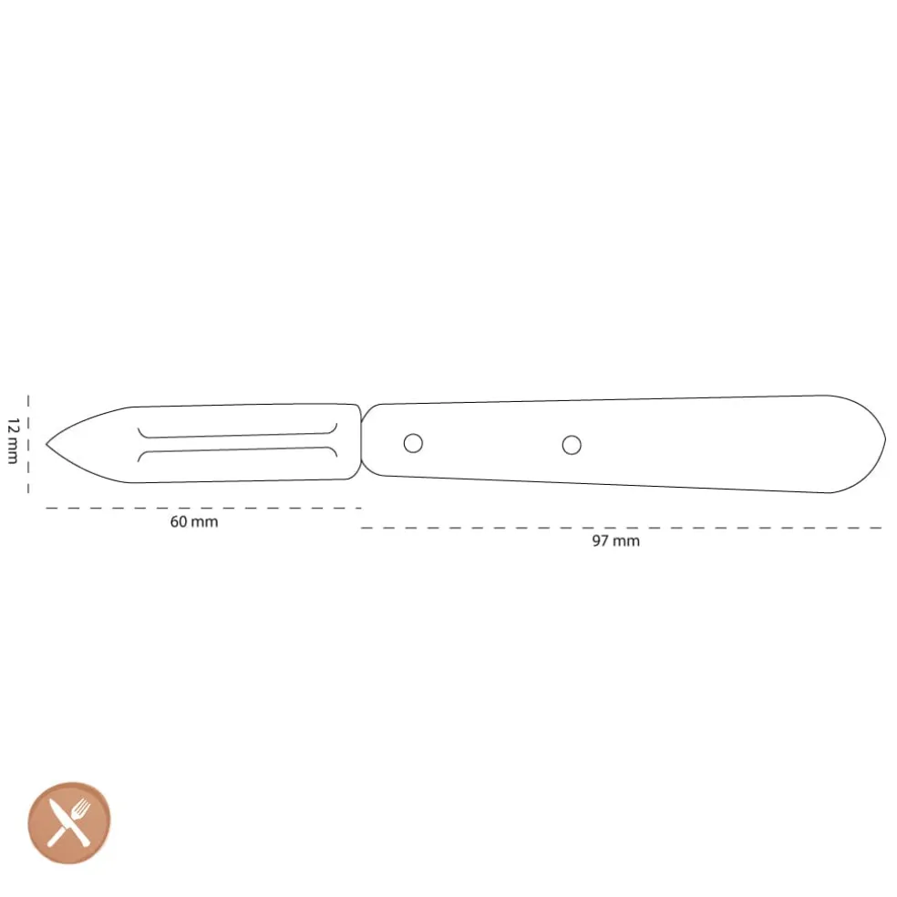Opinel - Dunschiller N°115 Roze