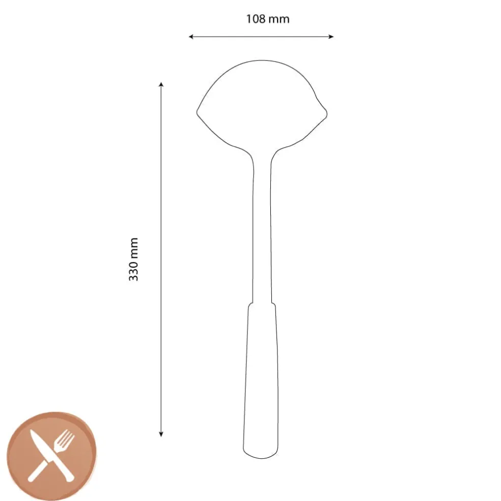 OXO - Soeplepel SteeL