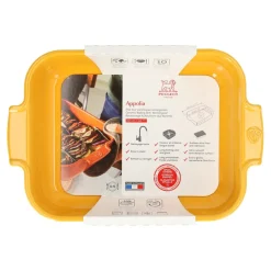 Peugeot - Appolia Ovenschaal Rechthoekig 32 cm Saffraangeel