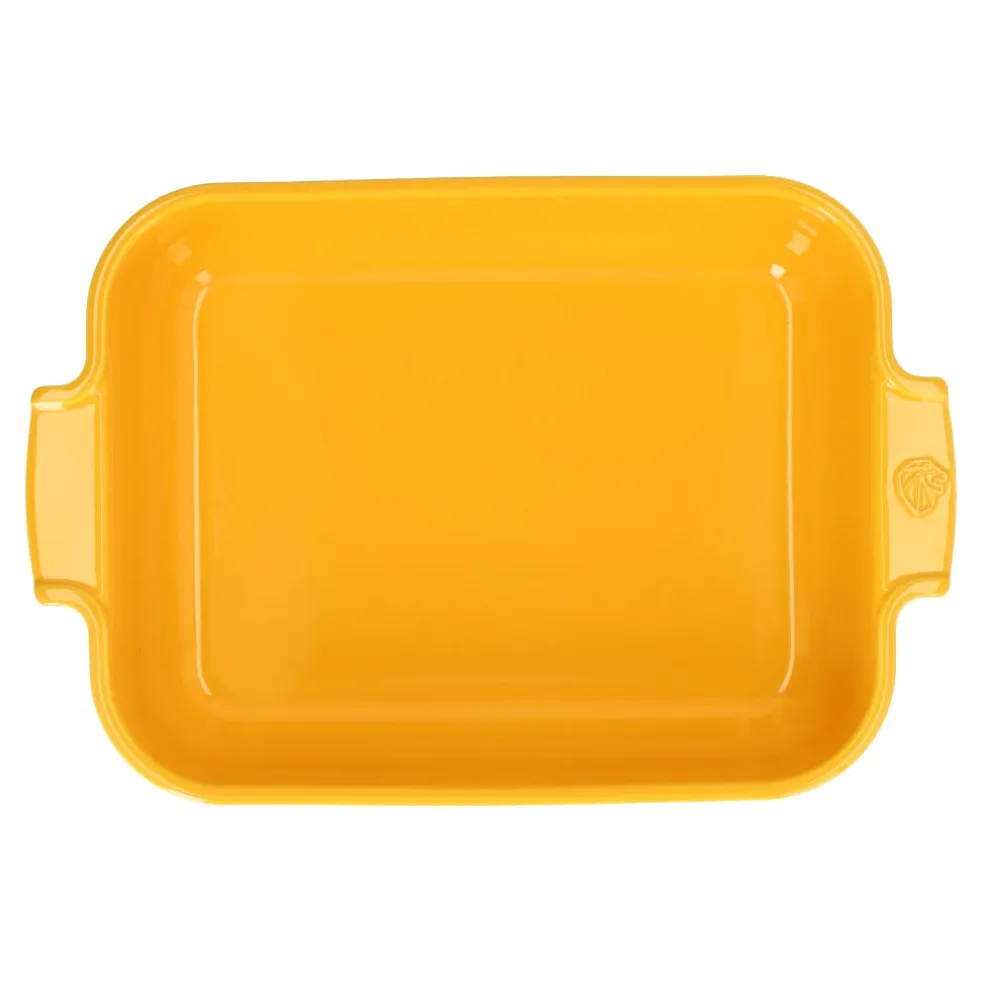 Peugeot - Appolia Ovenschaal Rechthoekig 32 cm Saffraangeel