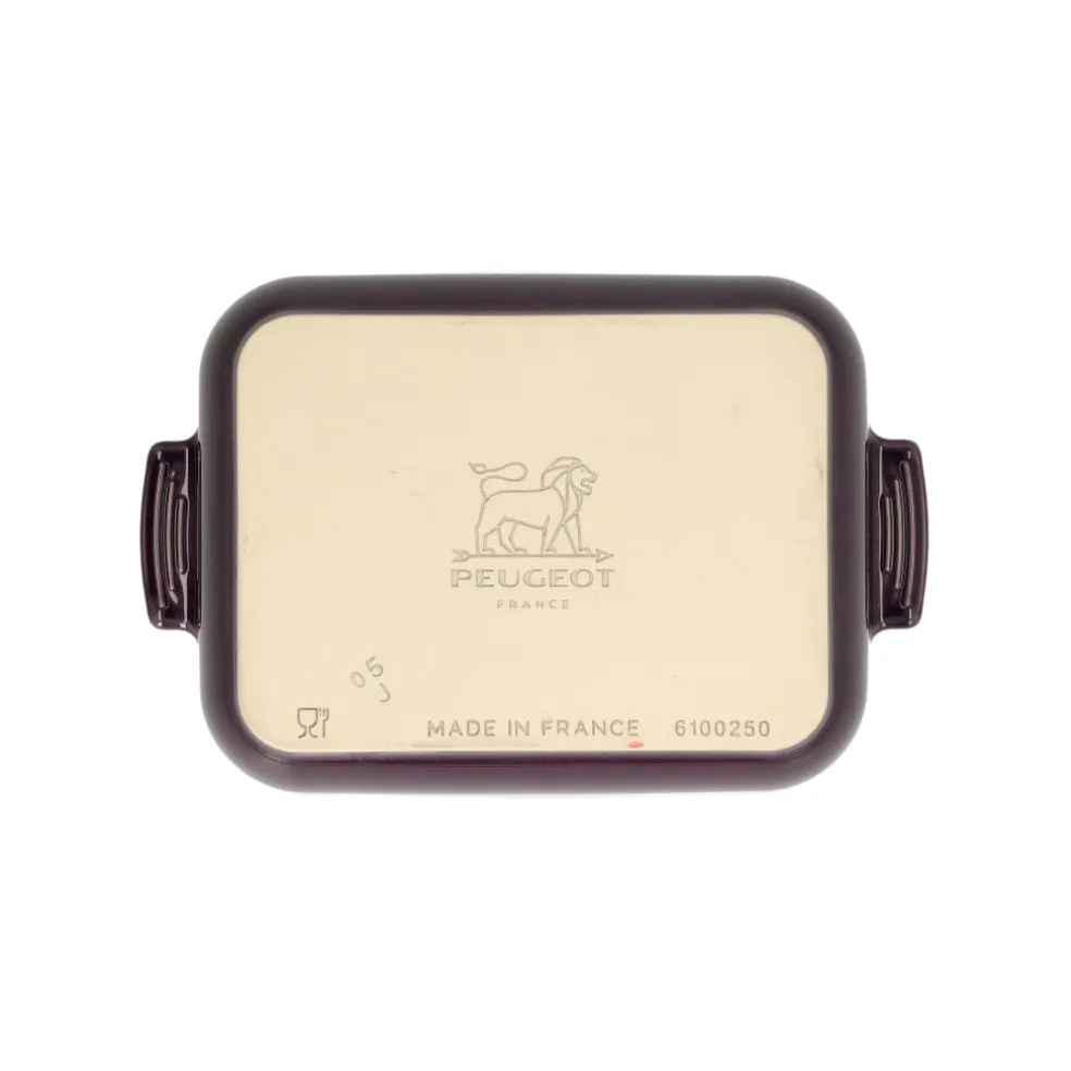 Peugeot - Appolia Ovenschaal Rechthoekig 25 cm Aubergine