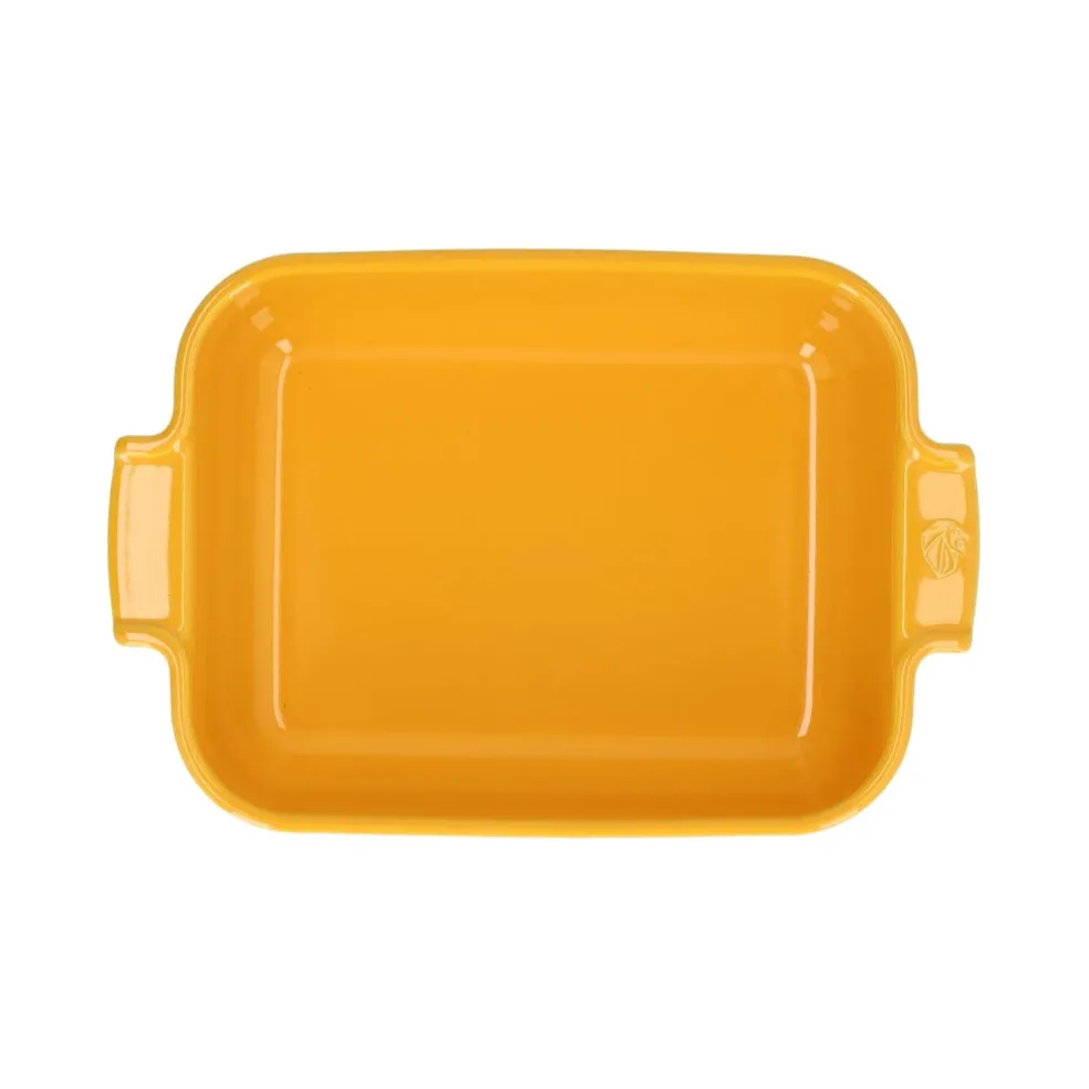 Peugeot - Appolia Ovenschaal Rechthoekig 25 cm Saffraangeel