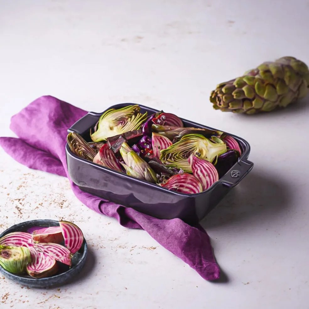 Peugeot - Appolia Ovenschaal Rechthoekig 40 cm Aubergine