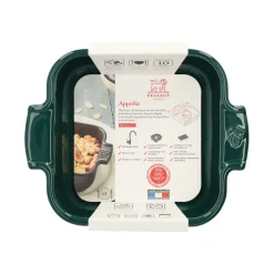 Peugeot - Appolia Ovenschaal Vierkant 18 cm Bosgroen